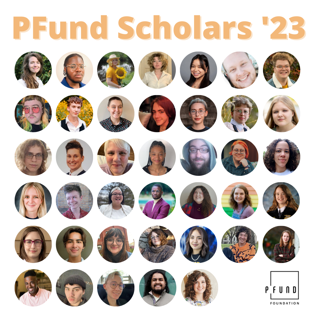PFund awards $132,000 in scholarships to 53 queer students from across the Upper Midwest