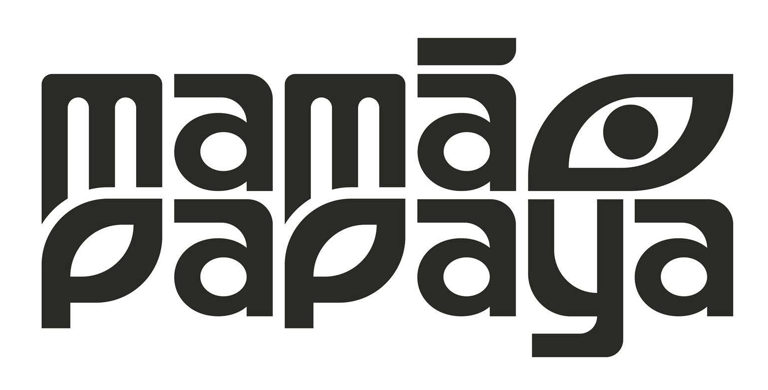 Mama Papaya Inc (Legal Name); Mamá Papaya (Public name) logo